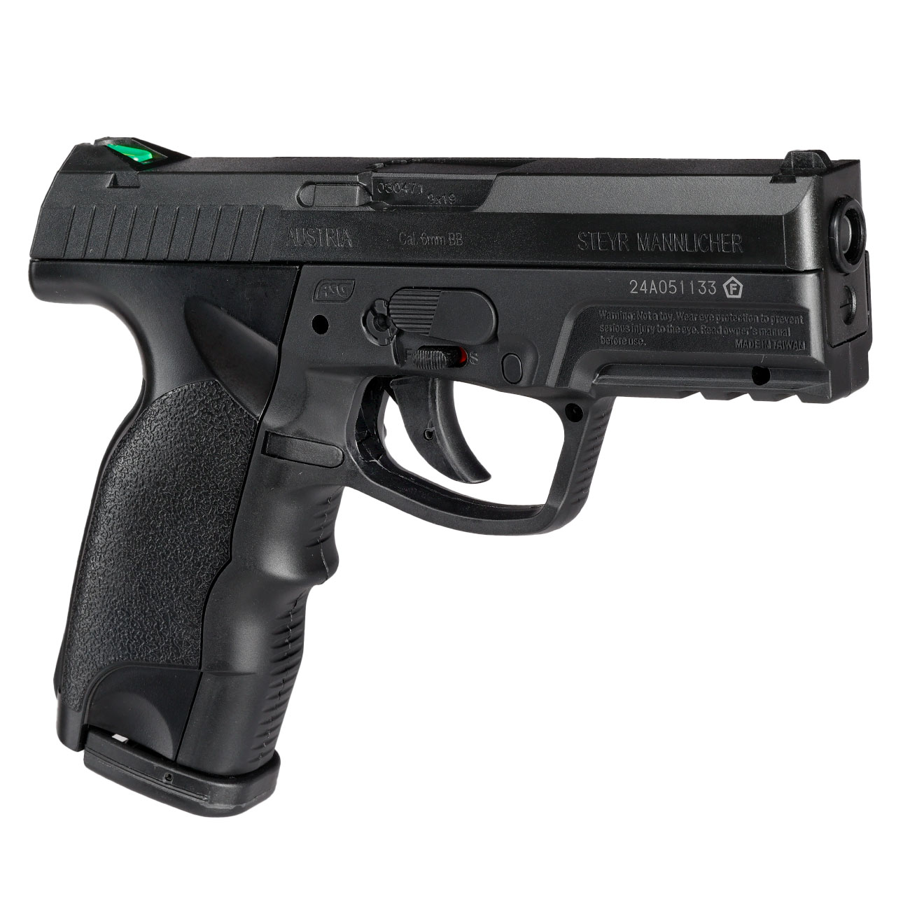 ASG Steyr M9A1 Polymergehuse CO2 NBB 6mm BB schwarz - Low Power Version Bild 7