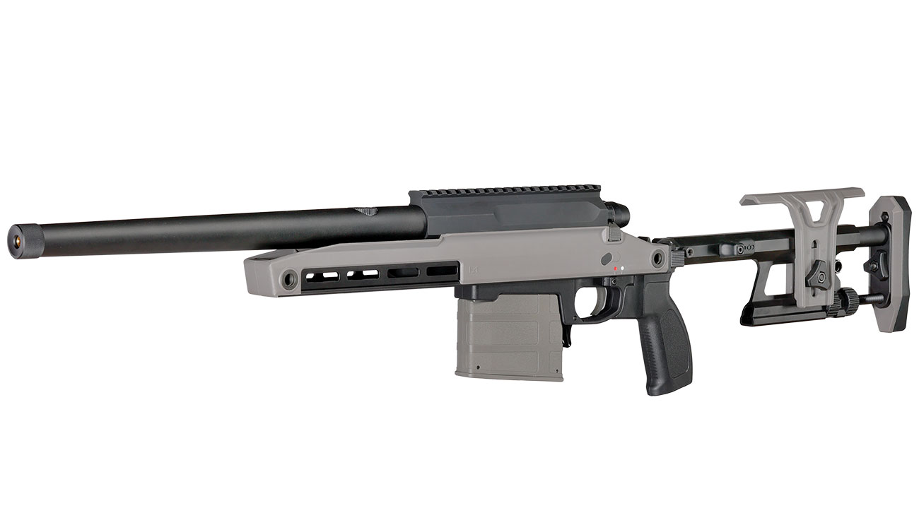 Silverback TAC-41 A mit Aluminium Chassis Bolt Action Snipergewehr Springer 6mm BB Wolf Grey