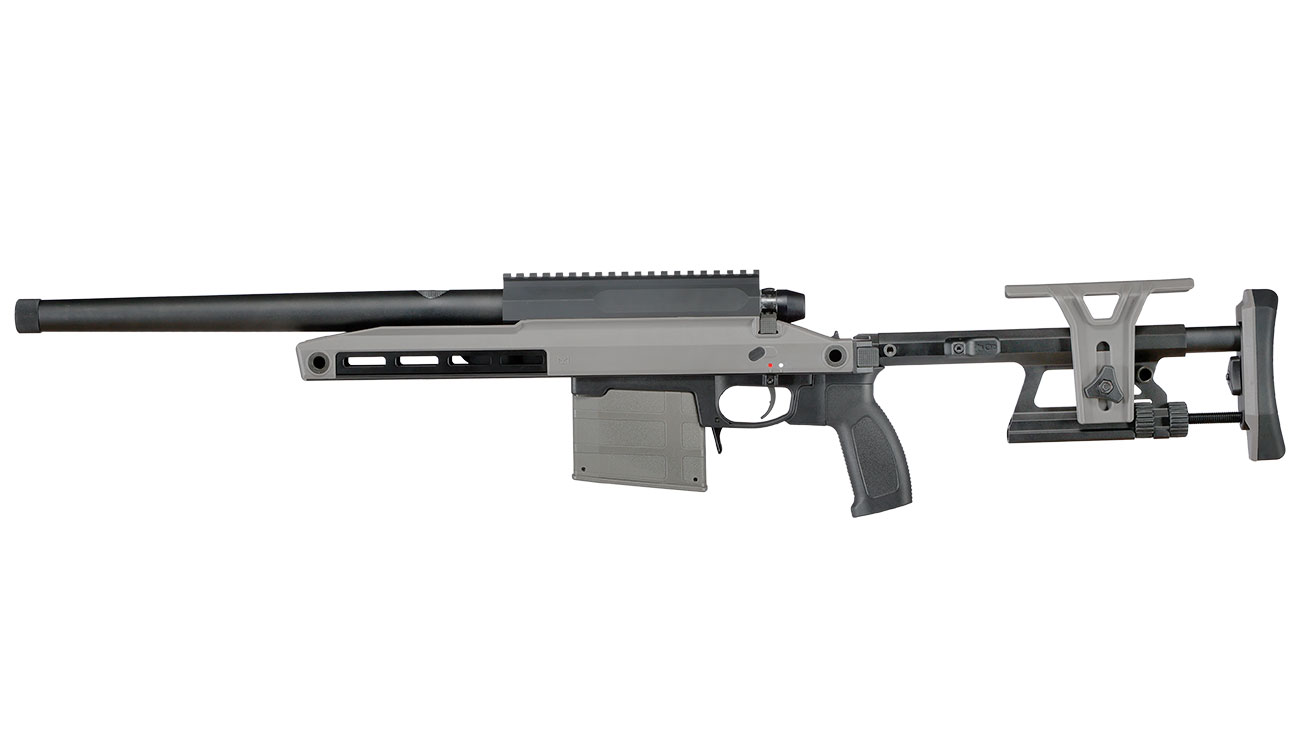 Silverback TAC-41 A mit Aluminium Chassis Bolt Action Snipergewehr Springer 6mm BB Wolf Grey Bild 1