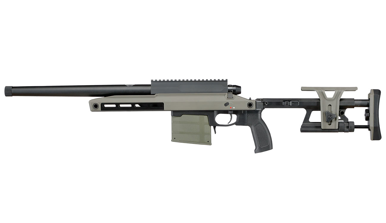 Silverback TAC-41 A mit Aluminium Chassis Bolt Action Snipergewehr Springer 6mm BB oliv Bild 1