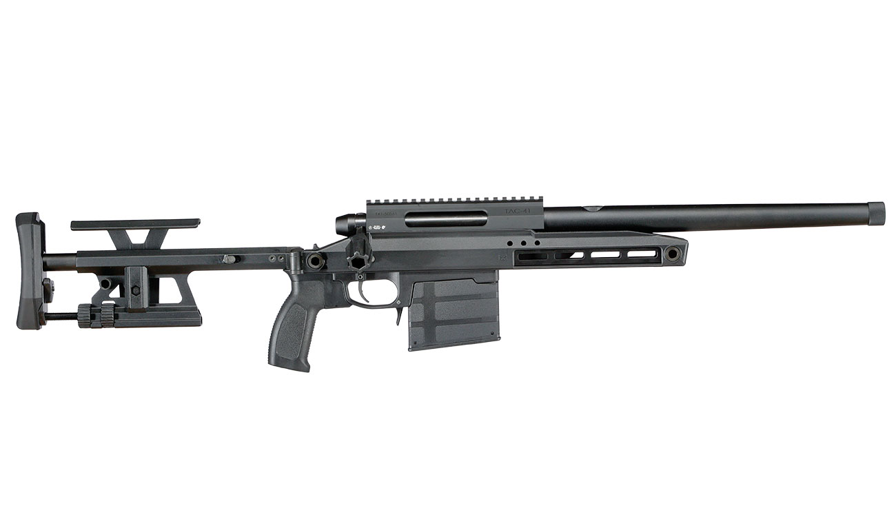 Silverback TAC-41 A mit Aluminium Chassis Bolt Action Snipergewehr Springer 6mm BB schwarz Bild 2