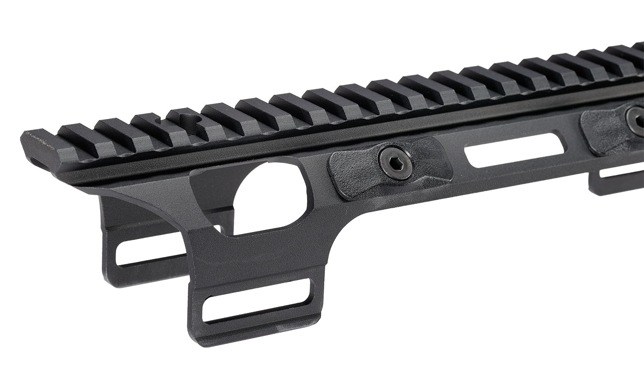 Silverback 21mm / M-LOK Aluminium Front Rail Long-Version f. TAC-41P / TAC-41L schwarz Bild 7