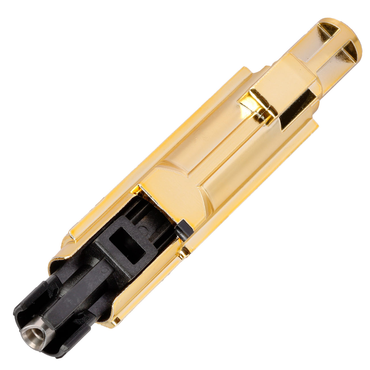 APS M4 / M16 CO2BB GBox Loading Nozzle komplett mit Dsengehuse gold - Softairgas-Version Bild 4