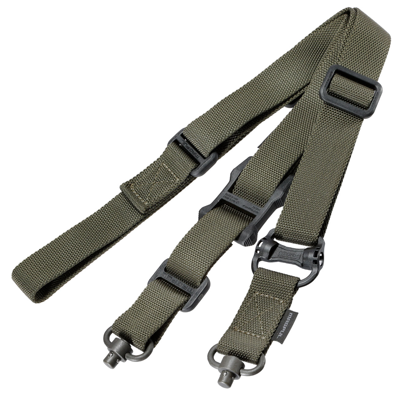 MagPul 1- / 2-Punkt Tragegurt MS4 Multi-Mission Dual QD Sling Ranger Green - GEN2 Bild 1