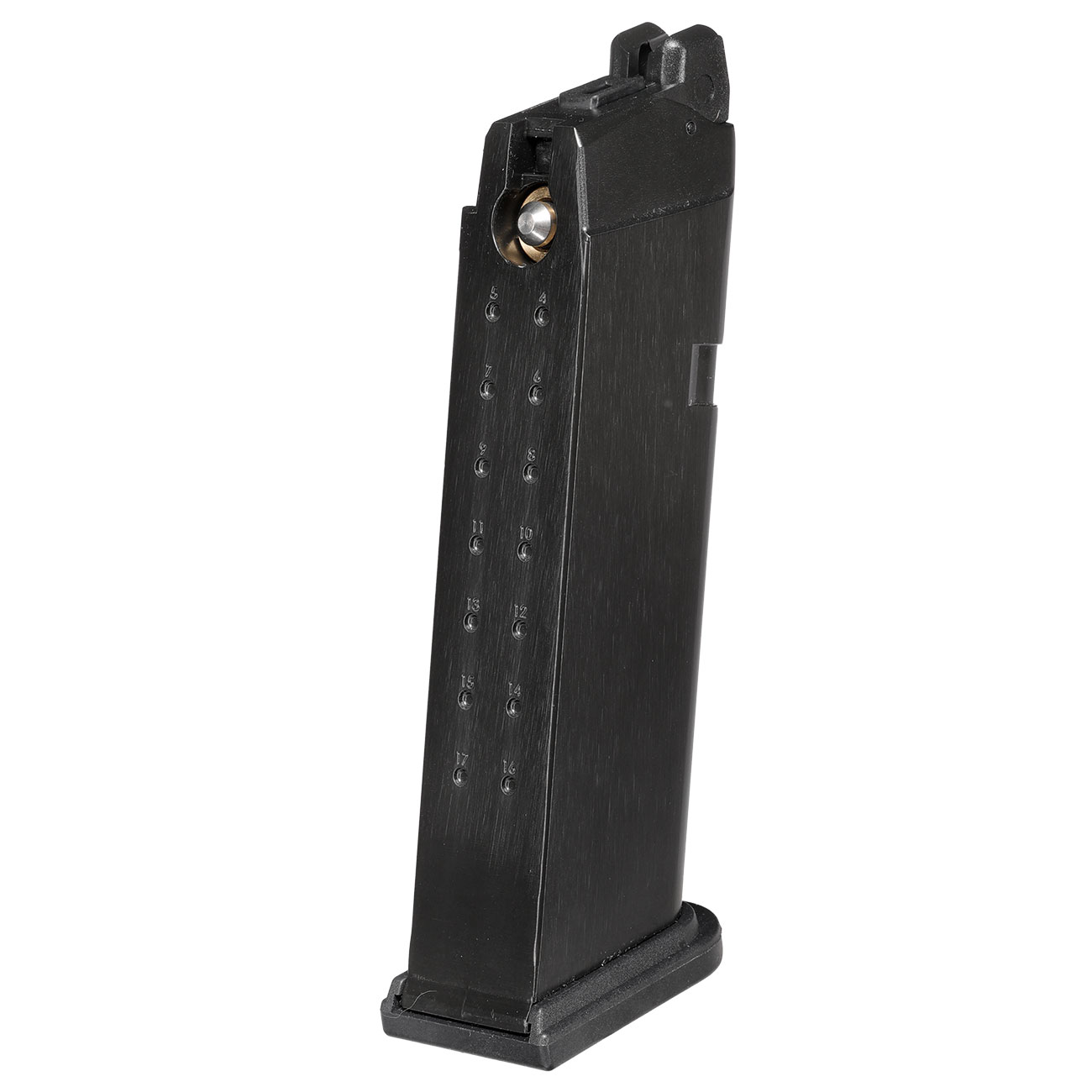 SRC Glock 17 Gen. 5 MOS CO2BB Magazin 18 Schuss schwarz - Softairgas-Version Bild 1