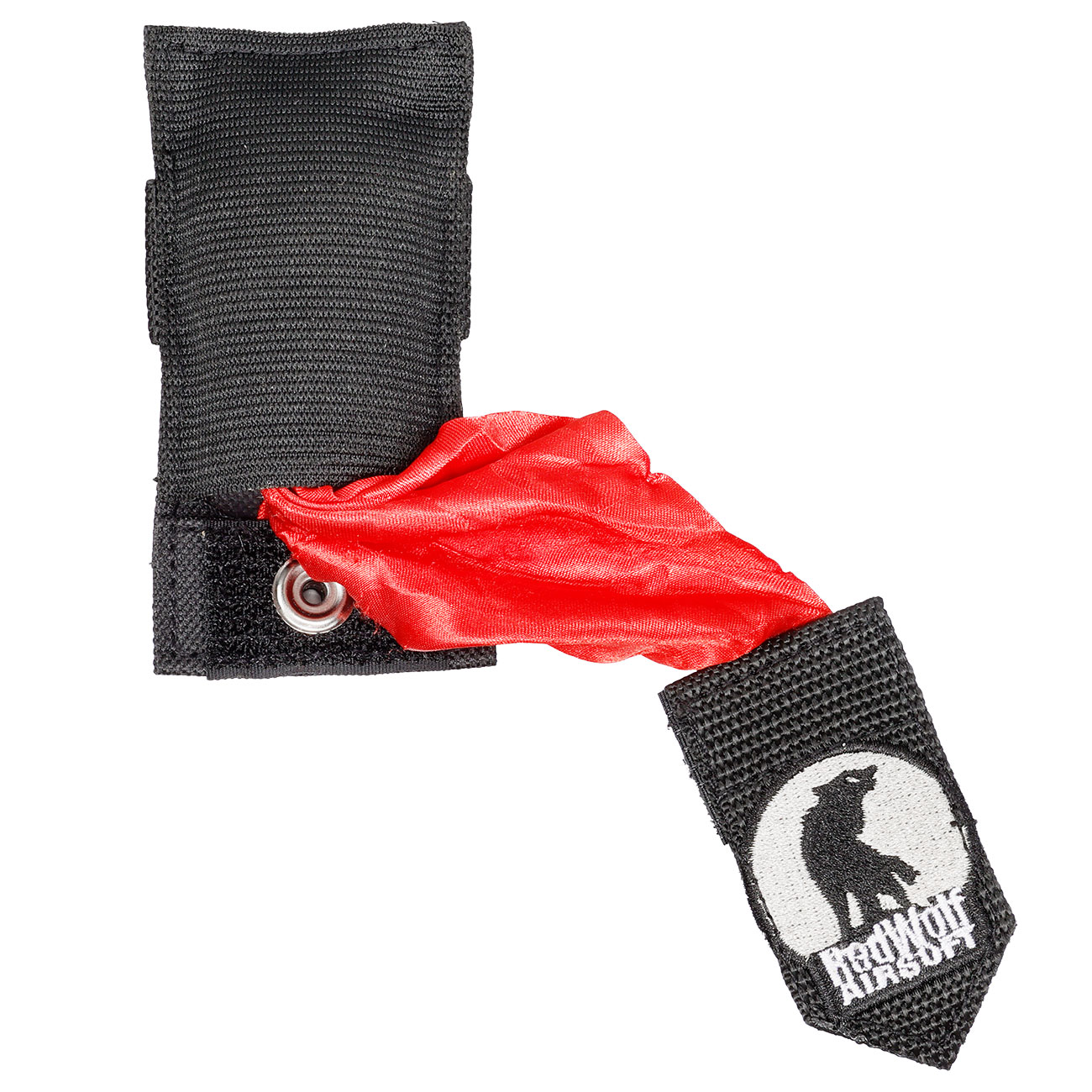 Redwolf Airsoft Airsoft Kill Rag / Dead Rag mit Molle-Tasche schwarz Bild 4