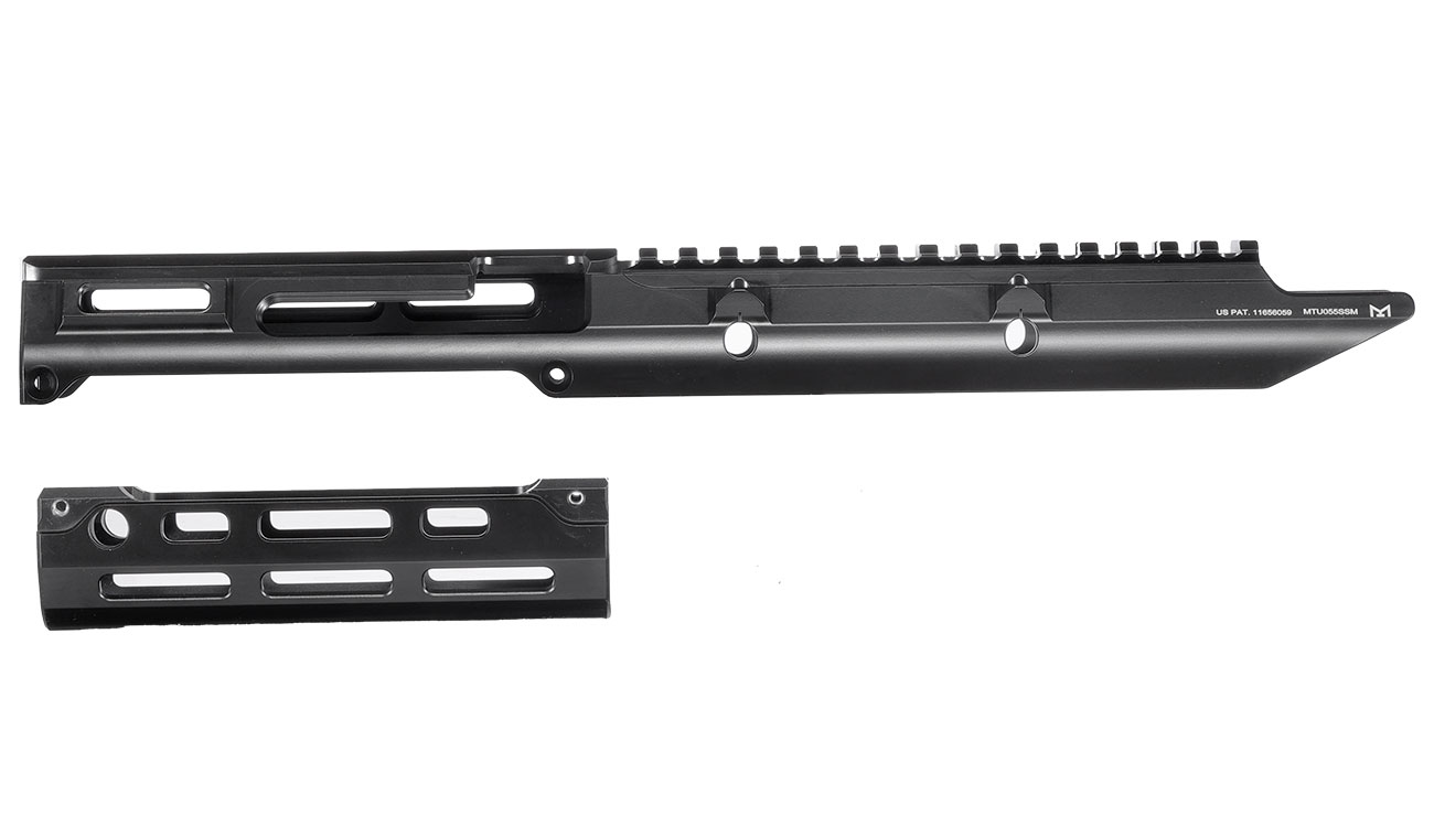 UTG Pro M-LOK Aluminium Monolithic Handguard f. MP5 Maschinenpistolen schwarz Bild 2