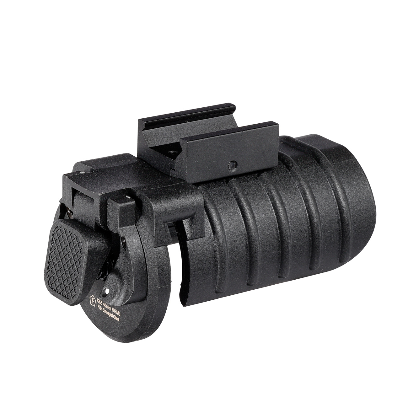 Action Army 40mm Ultra-Compact Granatwerfer f. 20 - 22mm Schienen schwarz Bild 1