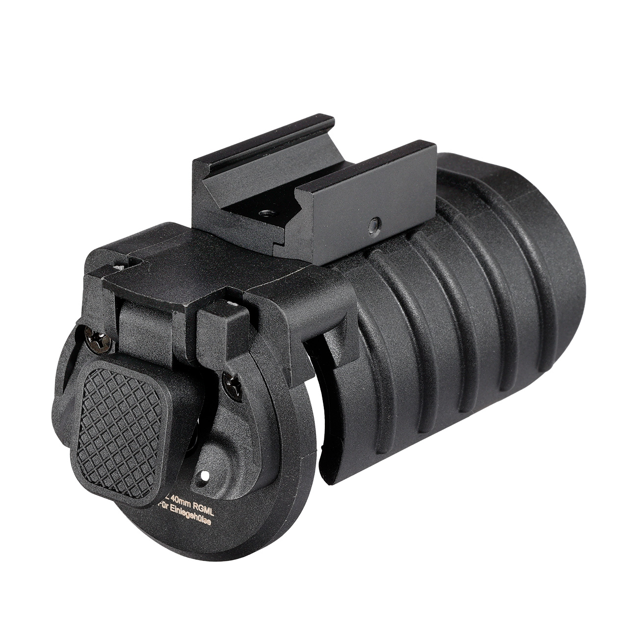 Action Army 40mm Ultra-Compact Granatwerfer f. 20 - 22mm Schienen schwarz Bild 5