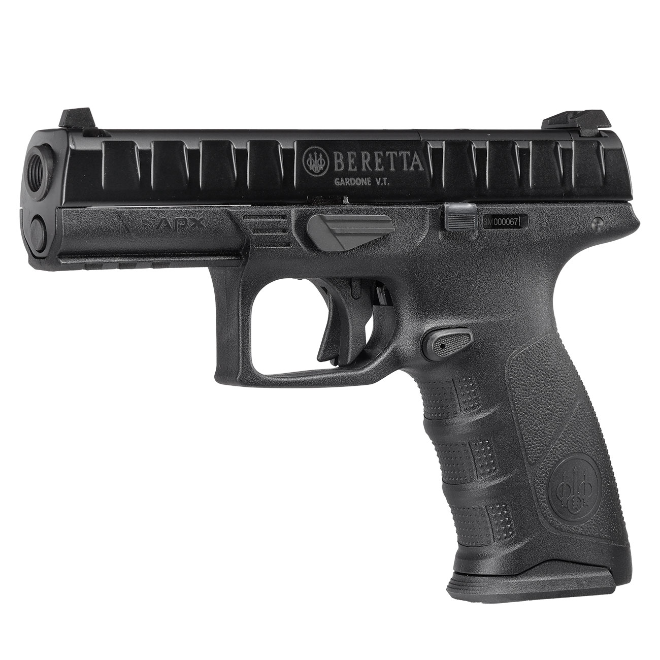 KWA Beretta APX RDO mit Metallschlitten GBB 6mm BB schwarz