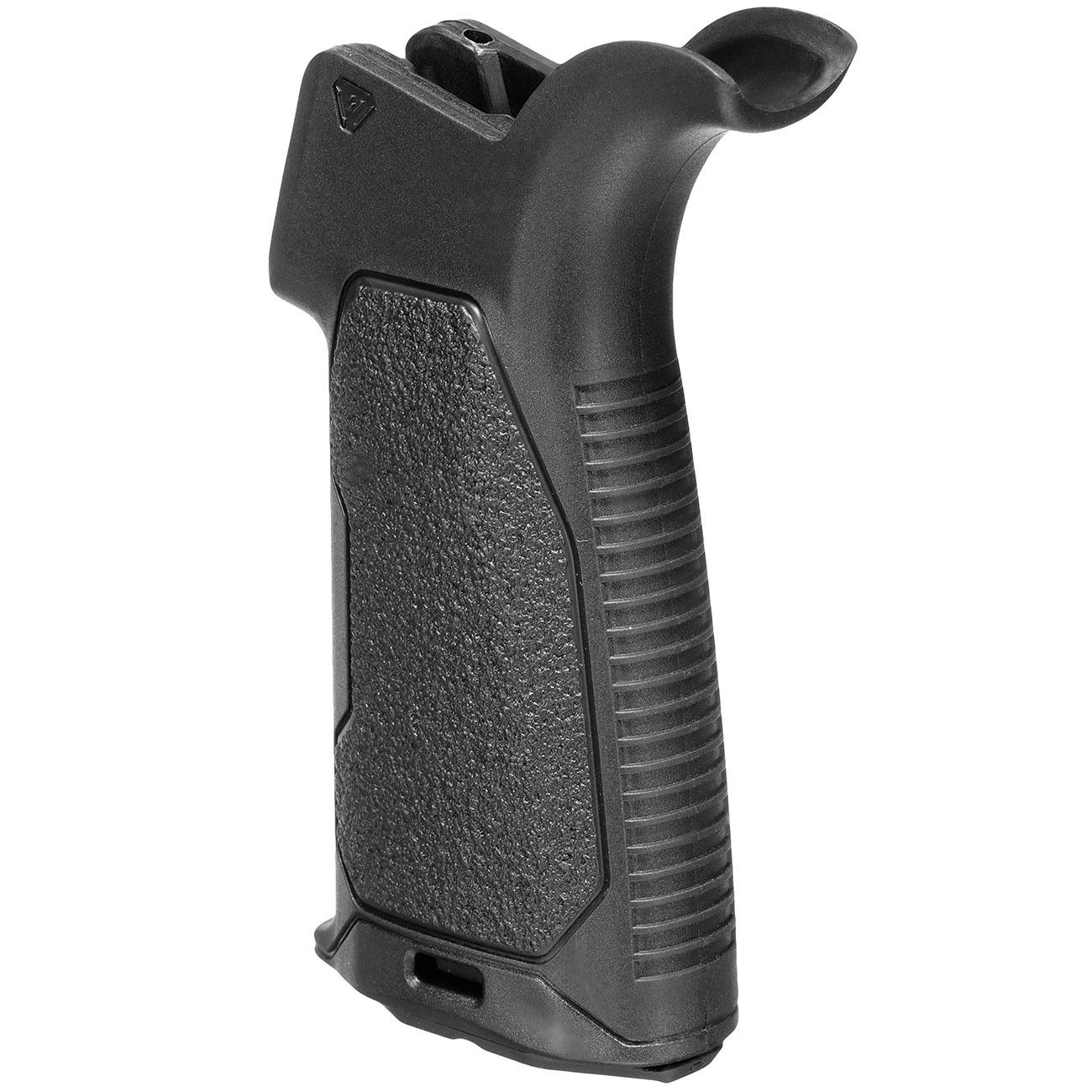 Strike Industries OMPG Overmolded Enhanced Pistol Grip Griffstck 15 Grad schwarz f. VFC / WE / WA M4 GBB Serie Bild 3