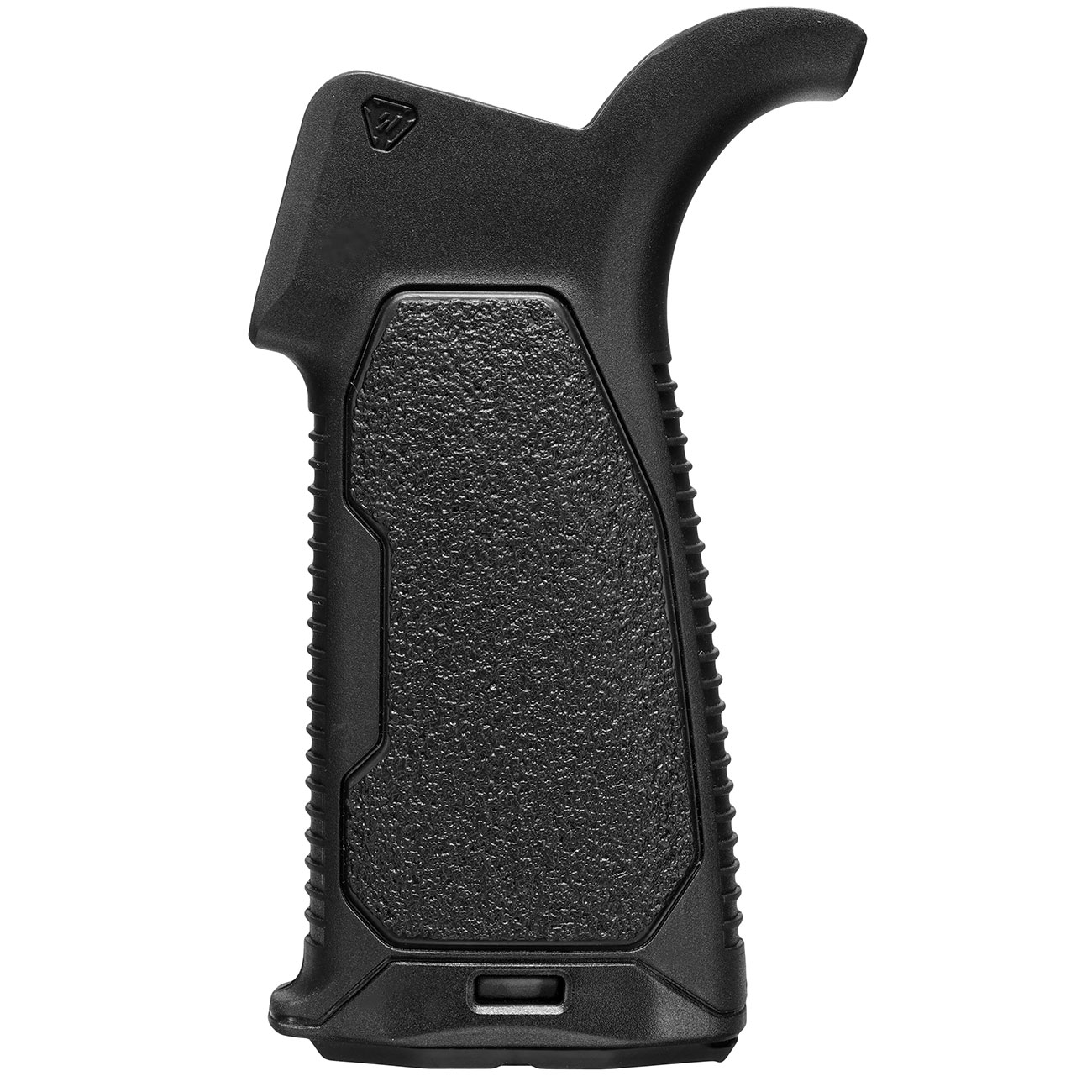 Strike Industries OMPG Overmolded Enhanced Pistol Grip Griffstck 15 Grad schwarz f. VFC / WE / WA M4 GBB Serie Bild 4