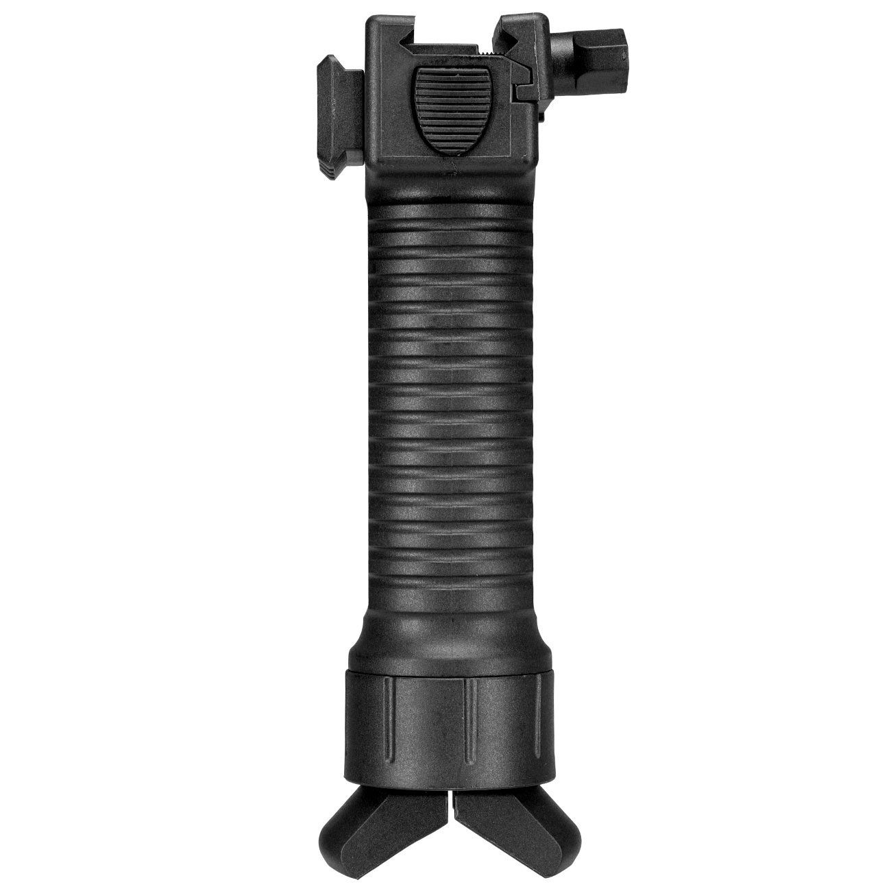 WoSport Tactical Bipod Frontgriff mit integriertem Zweibein f. 20 - 22mm Schienen schwarz Bild 5