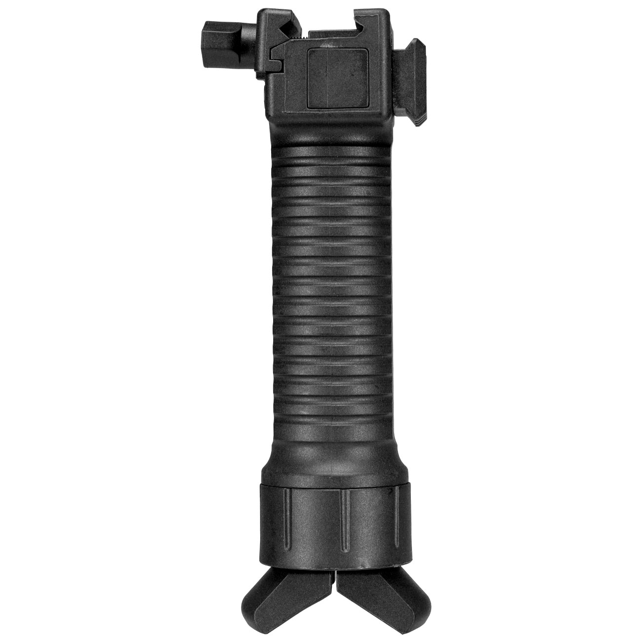 WoSport Tactical Bipod Frontgriff mit integriertem Zweibein f. 20 - 22mm Schienen schwarz Bild 6