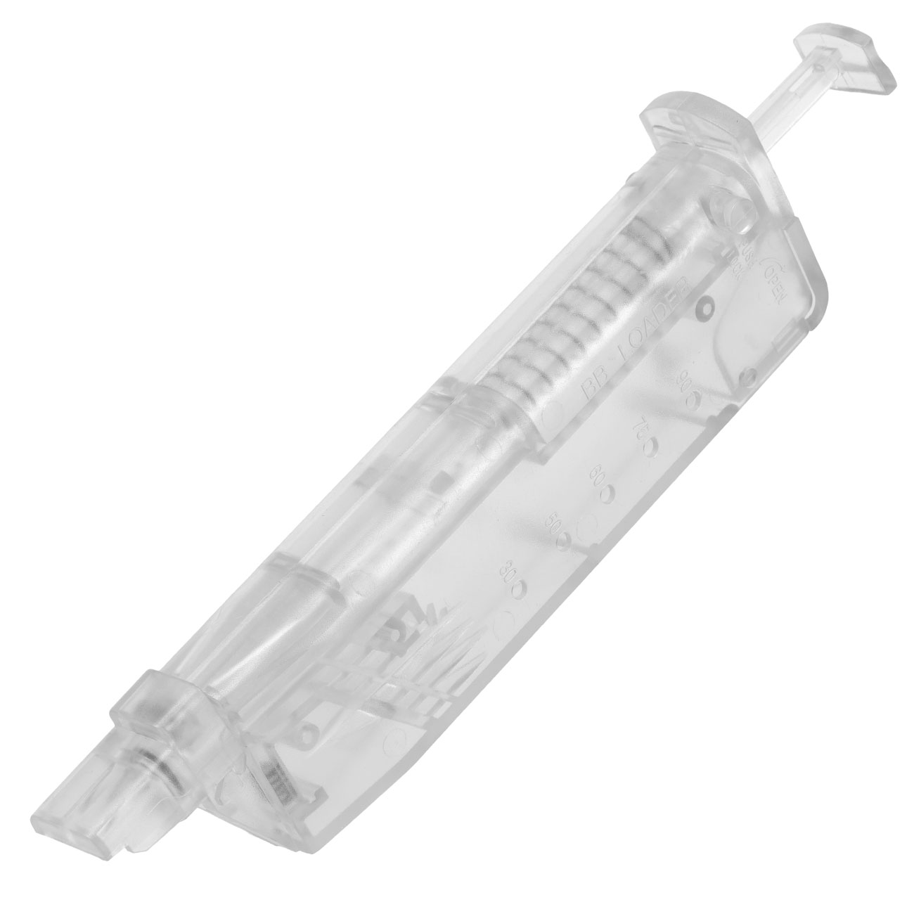 WoSport Standard Speedloader fr 100 BBs transparent