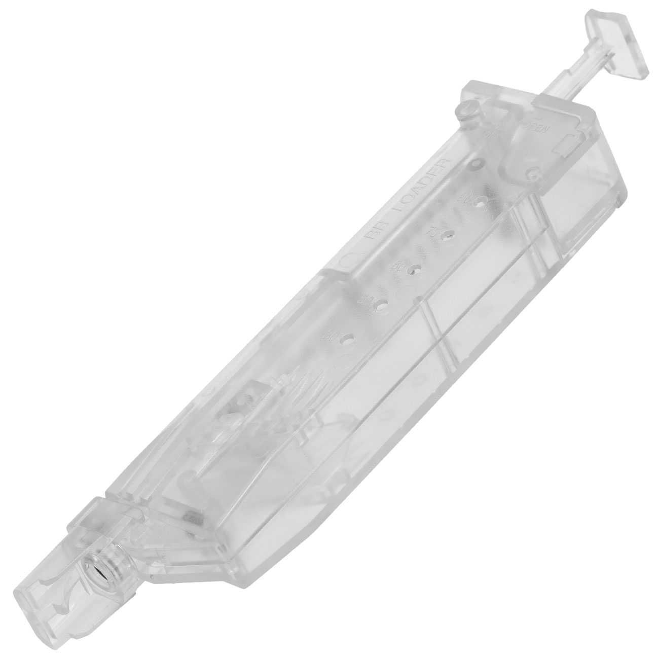 WoSport Standard Speedloader fr 100 BBs transparent Bild 2