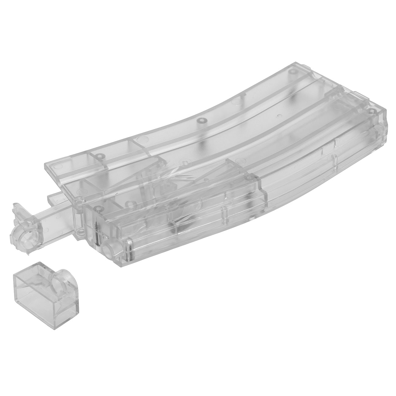 WoSport M4 / M16 Magazin-Style Speedloader fr 500 BBs transparent Bild 3