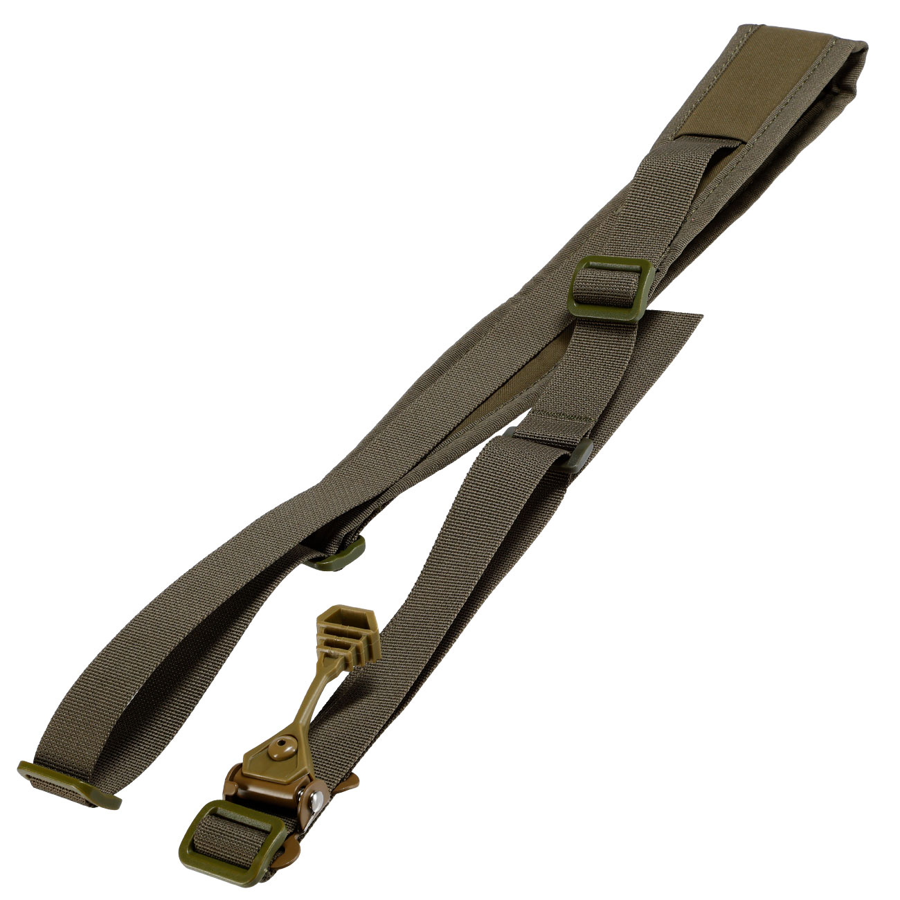 WoSport 2-Punkt Tragegurt Tactical Functional m. QD-Schnellverstellung Ranger Green Bild 1