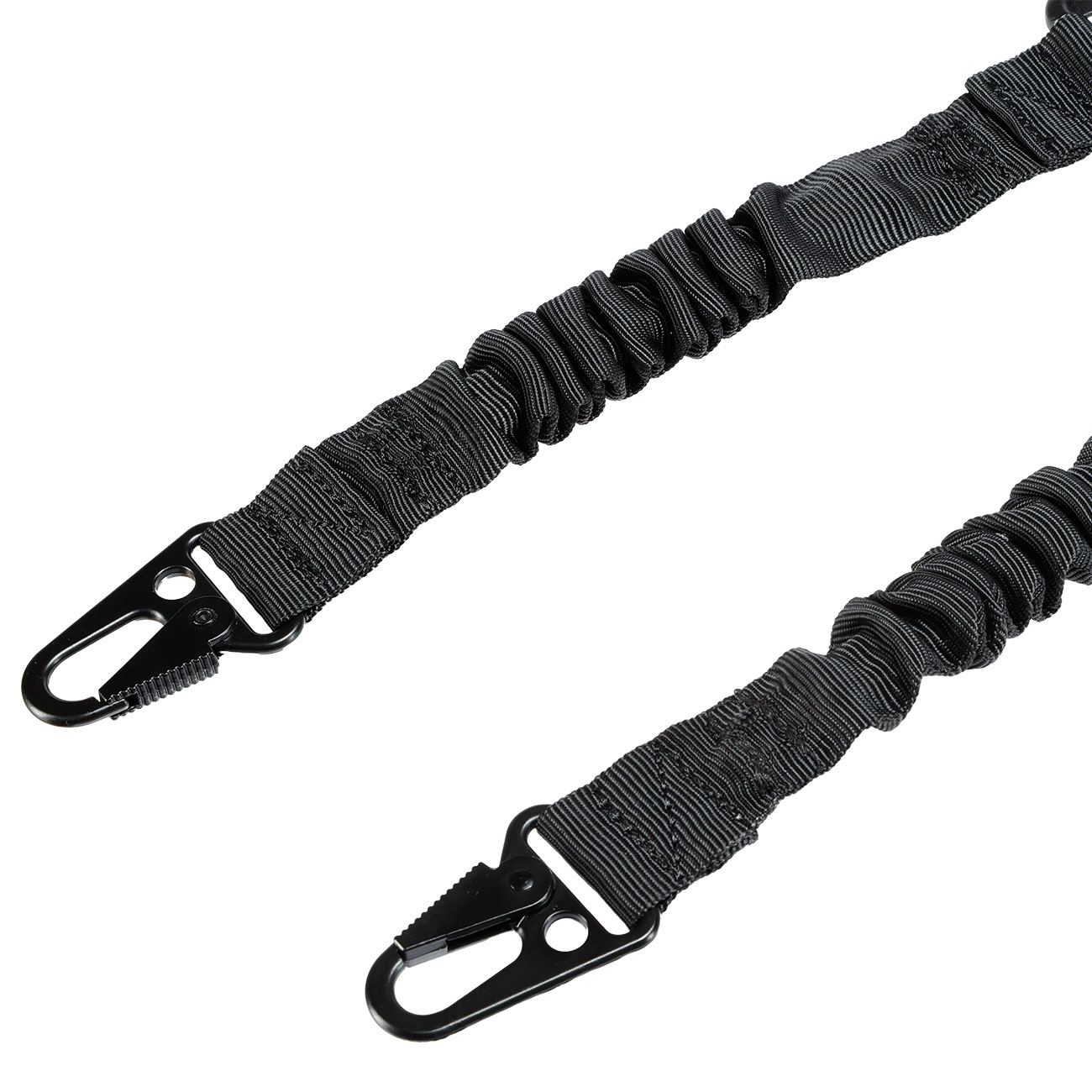 WoSport 2-Punkt Tragegurt Dual Bungee Universal Tactical mit Metallkarabiner schwarz Bild 2