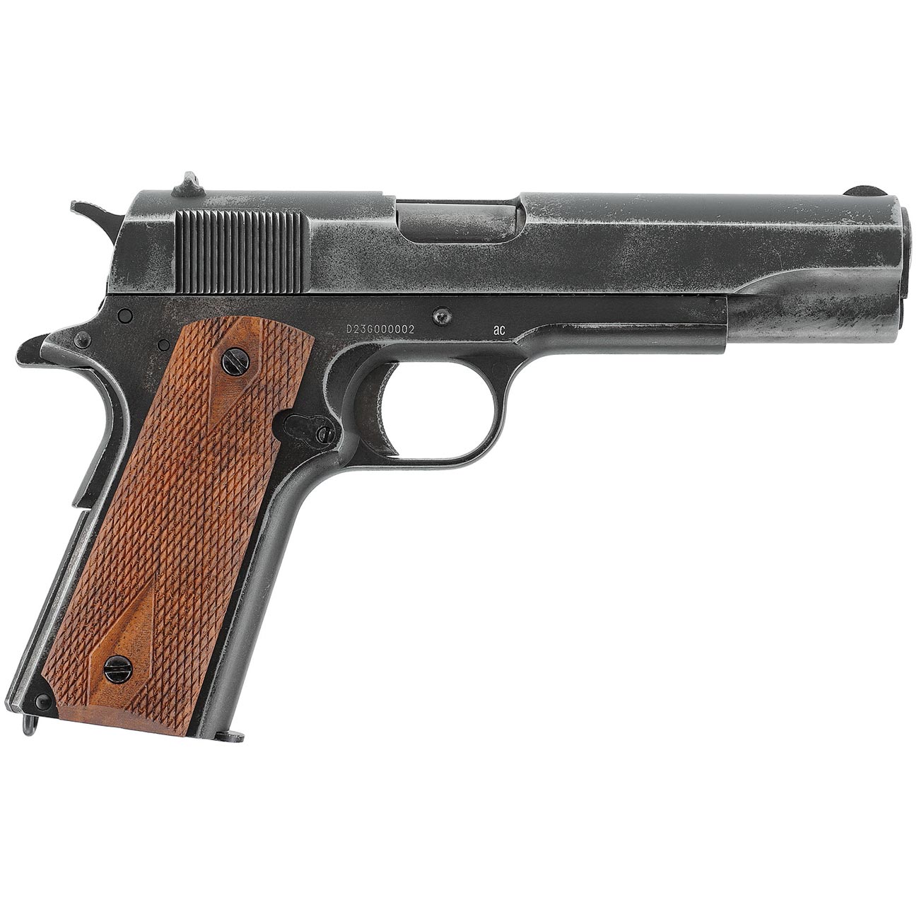 Legends 1911 Airsoft Vollmetall CO2 BlowBack 6mm BB Vintage-Edition mit Echtholz-Griffschalen Bild 2