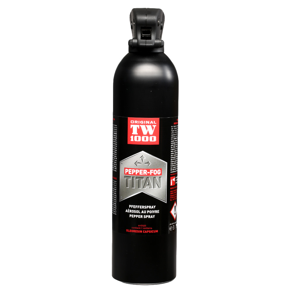 Abwehrspray TW100 Pepper Fog Titan Pfefferspray 750 ml inkl.  Sicherungsstift kaufen