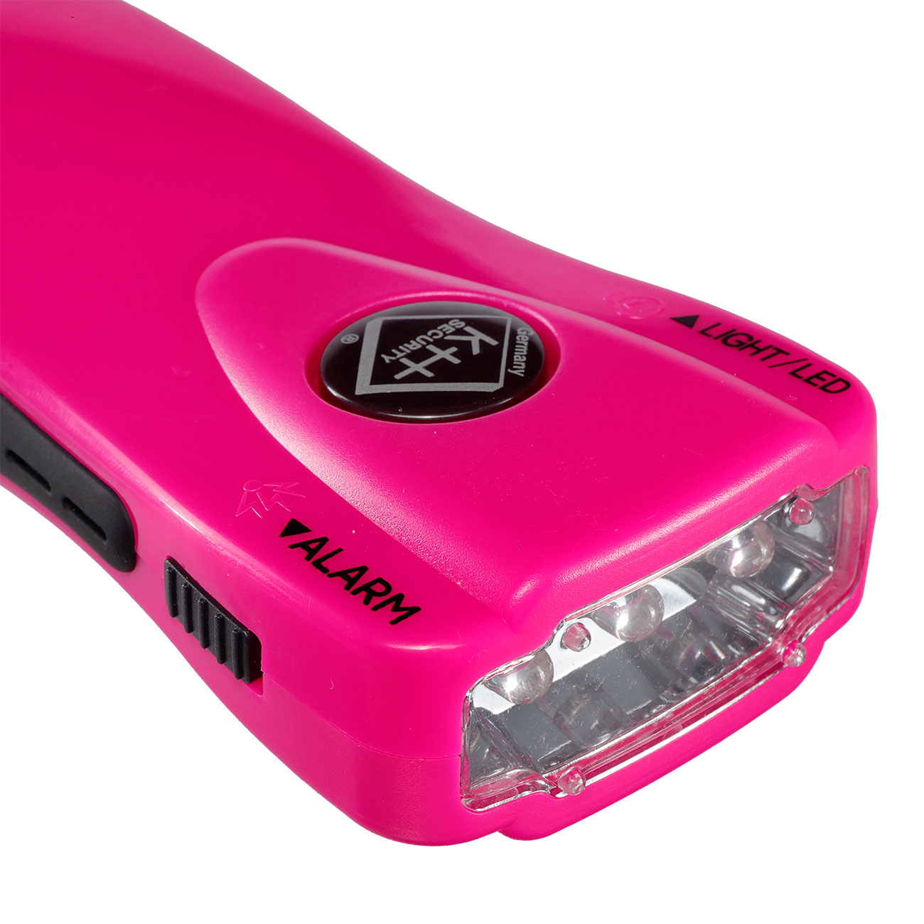 LED Taschenlampe mit Alarmfunktion pink inkl. Geschenkverpackung Bild 2