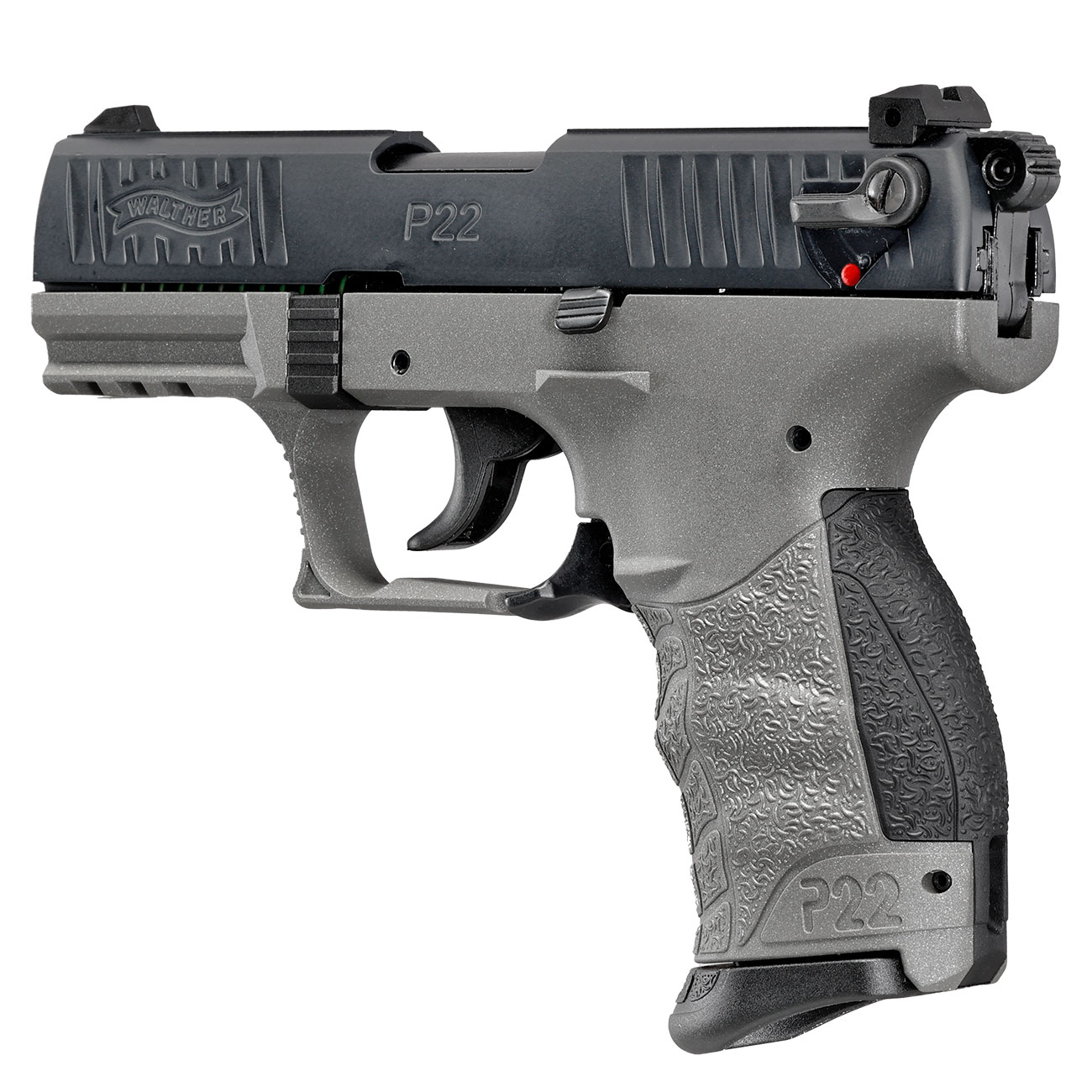 Walther P22Q Schreckschuss Pistole 9mm P.A.K. Cerakote Meteor Gray Sondermodell Bild 7