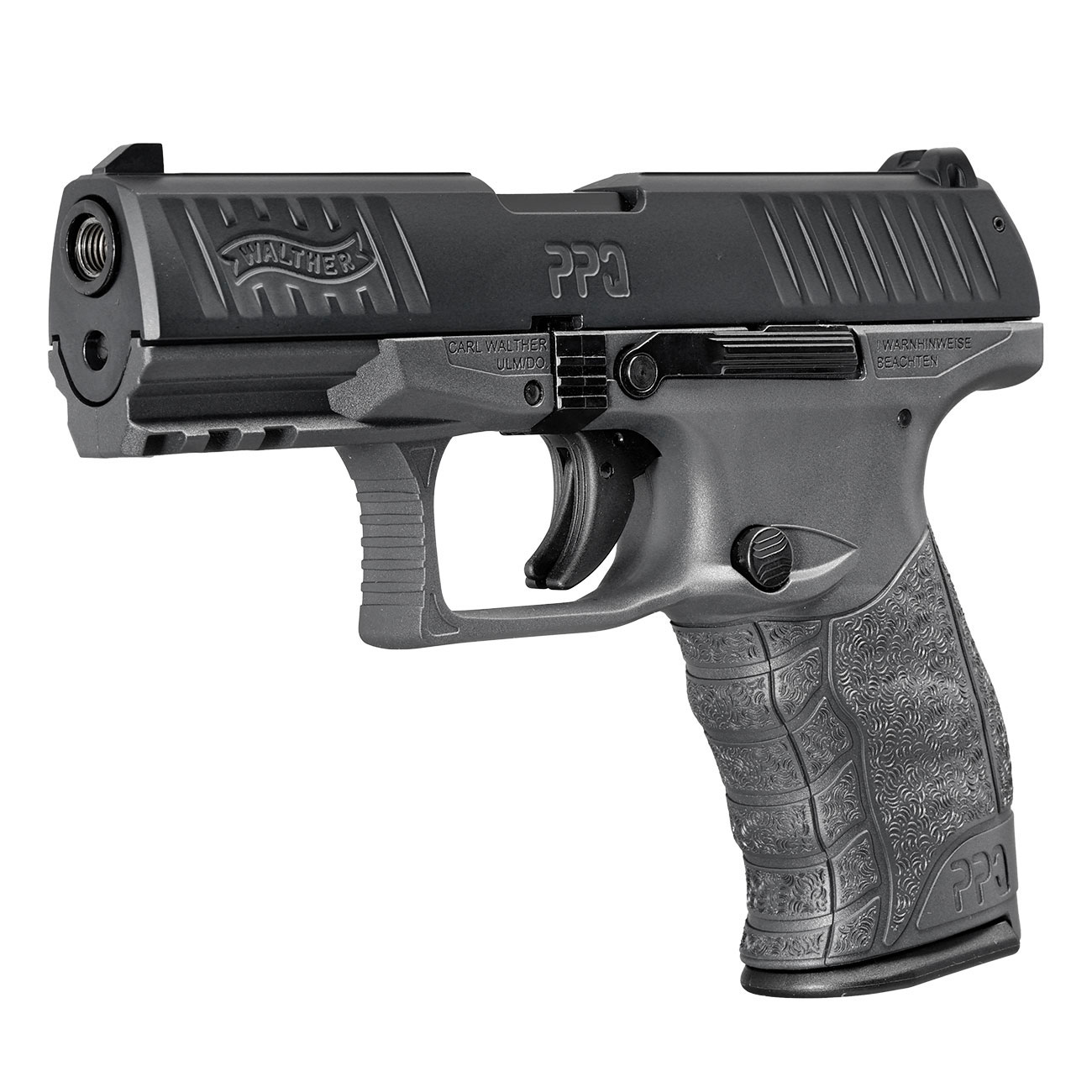 Walther PPQ M2 Schreckschuss Pistole 9mm P.A.K. Cerakote Tungsten Gray Sondermodell inkl. 100 Schuss Platzpatronen Bild 2