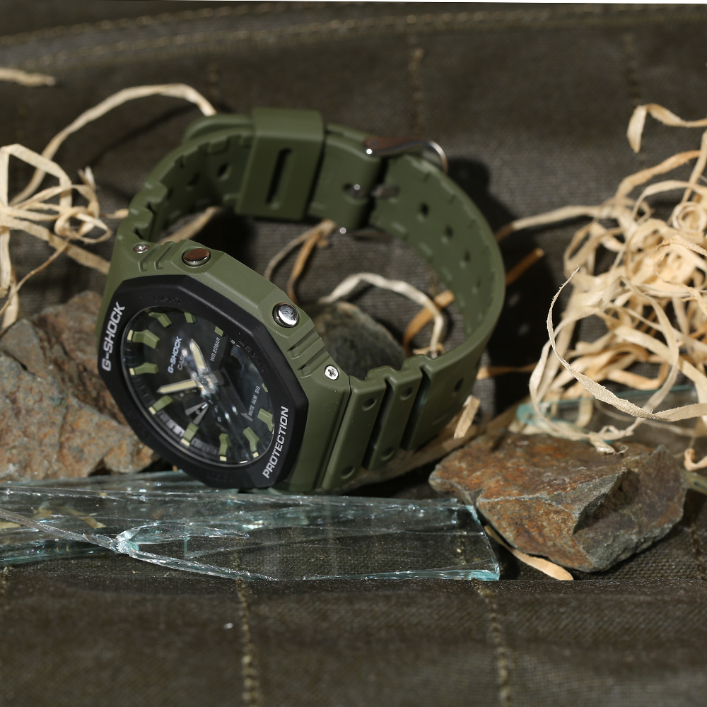 Casio G-Shock Uhr Armbanduhr GA-2110SU-3AER oliv kaufen