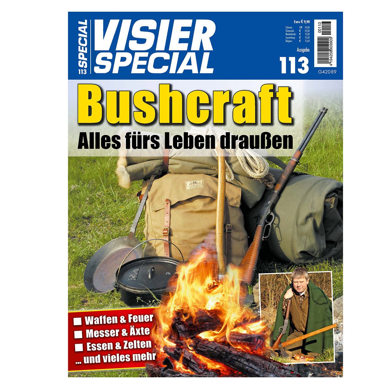 Visier Special Ausgabe 113 - Bushcraft, alles frs Leben drauen