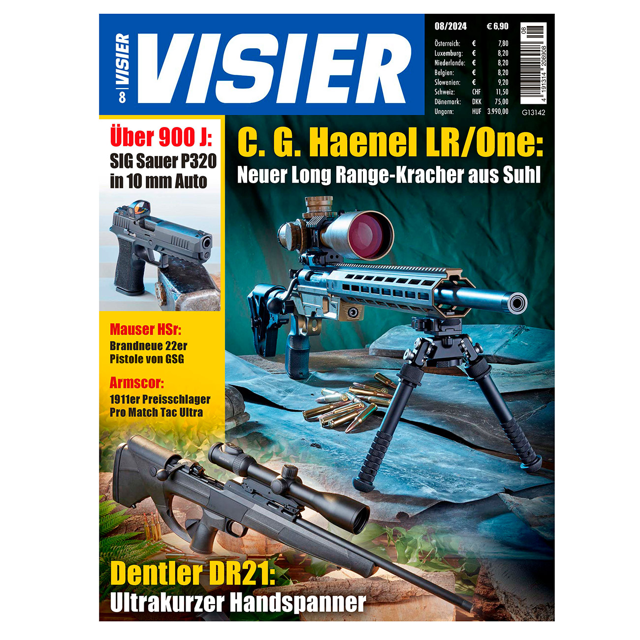 Visier - Das internationale Waffenmagazin 08/2024