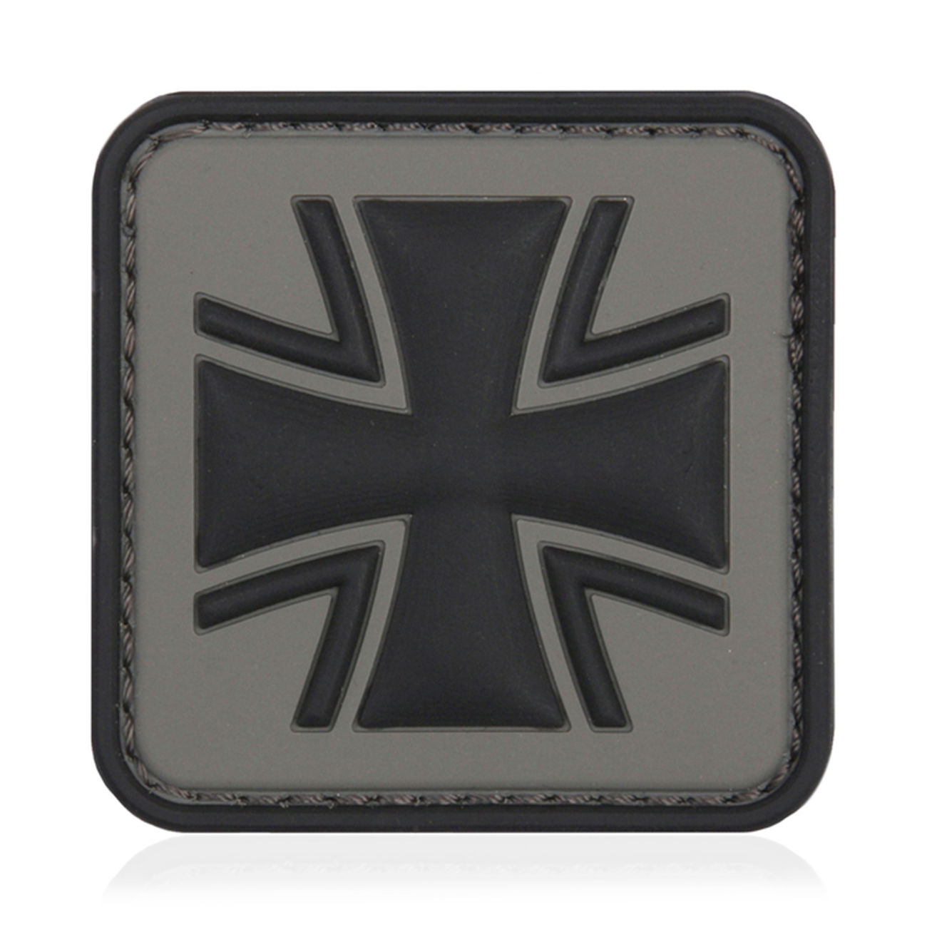 3D Rubber Patch Eisernes Kreuz grau kaufen