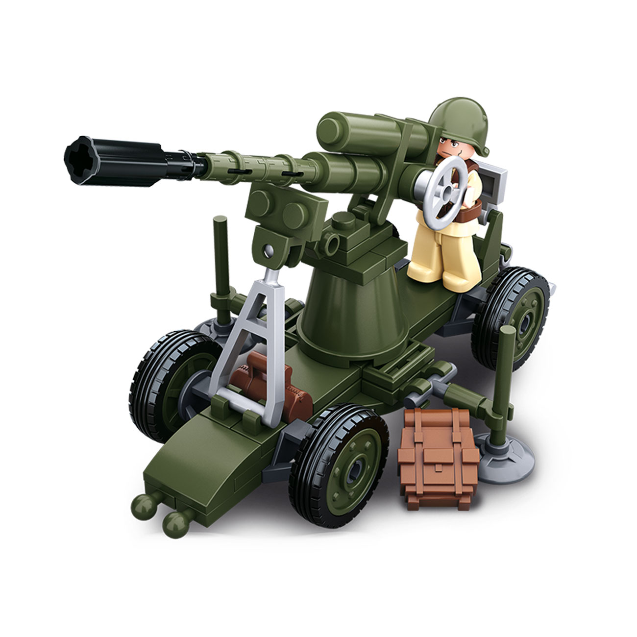 Sluban Army WWII 4in1 Set M38-B0679