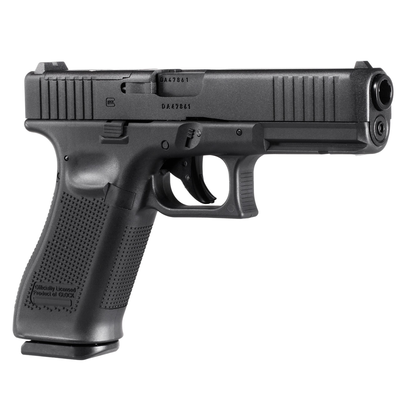 Glock 17 Gen5 MOS CO2 Luftpistole Kal. 4,5mm BB Blowback Metallschlitten schwarz Bild 7