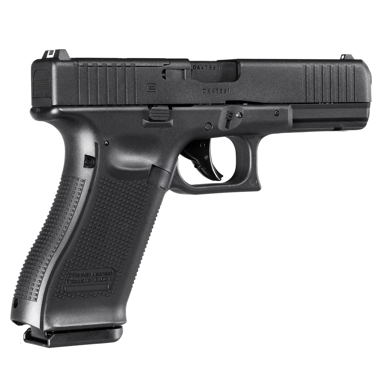 Glock 17 Gen5 MOS CO2 Luftpistole Kal. 4,5mm BB Blowback Metallschlitten schwarz Bild 8