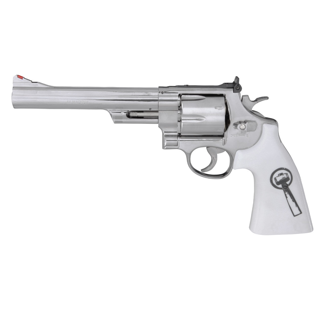 Smith & Wesson 629 Trust Me CO2 Revolver 4,5 mm BB Vollmetall chrom