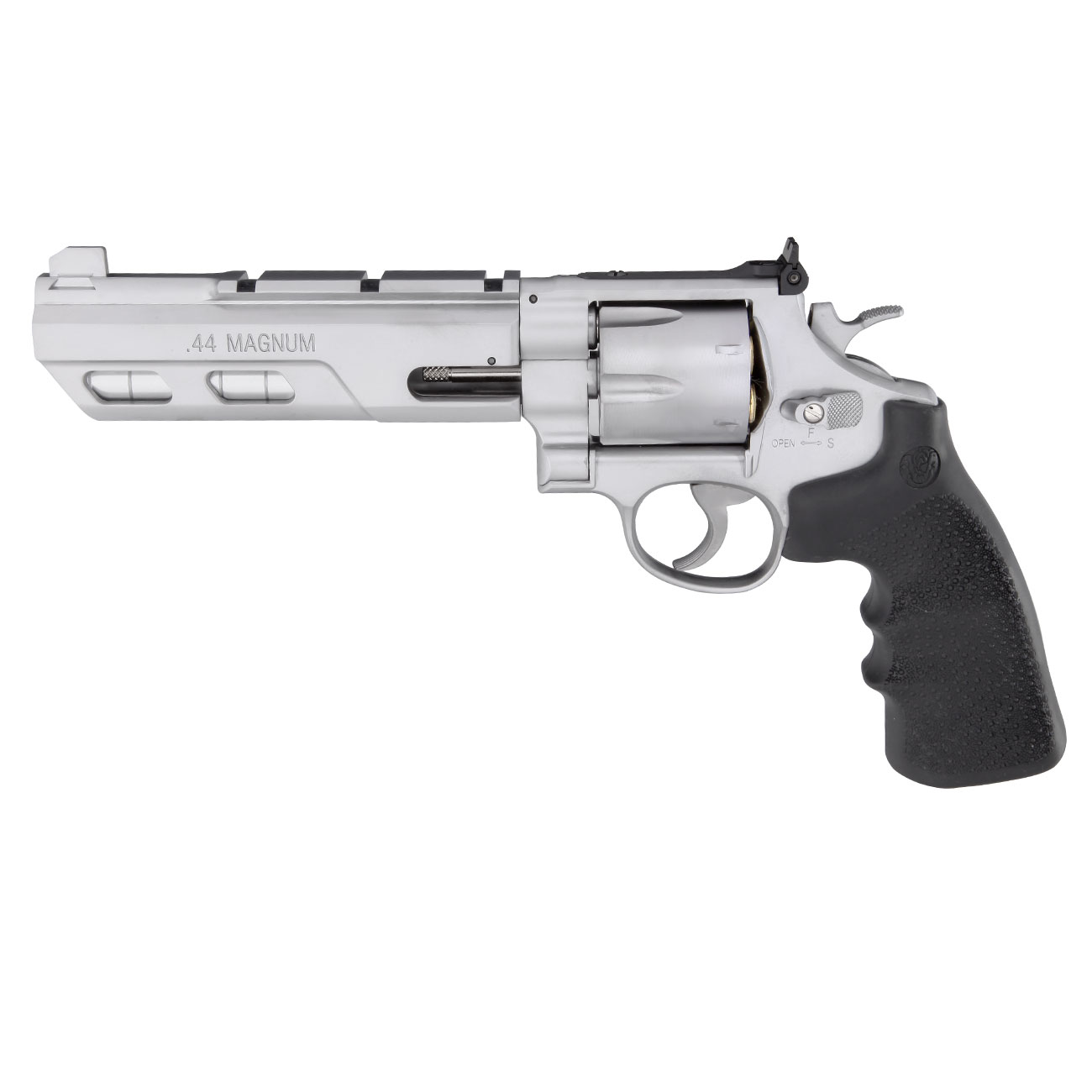 Smith & Wesson 629 Competitor CO2-Revolver 6 Zoll Kal. 4,5mm Stahl-BB silber/schwarz