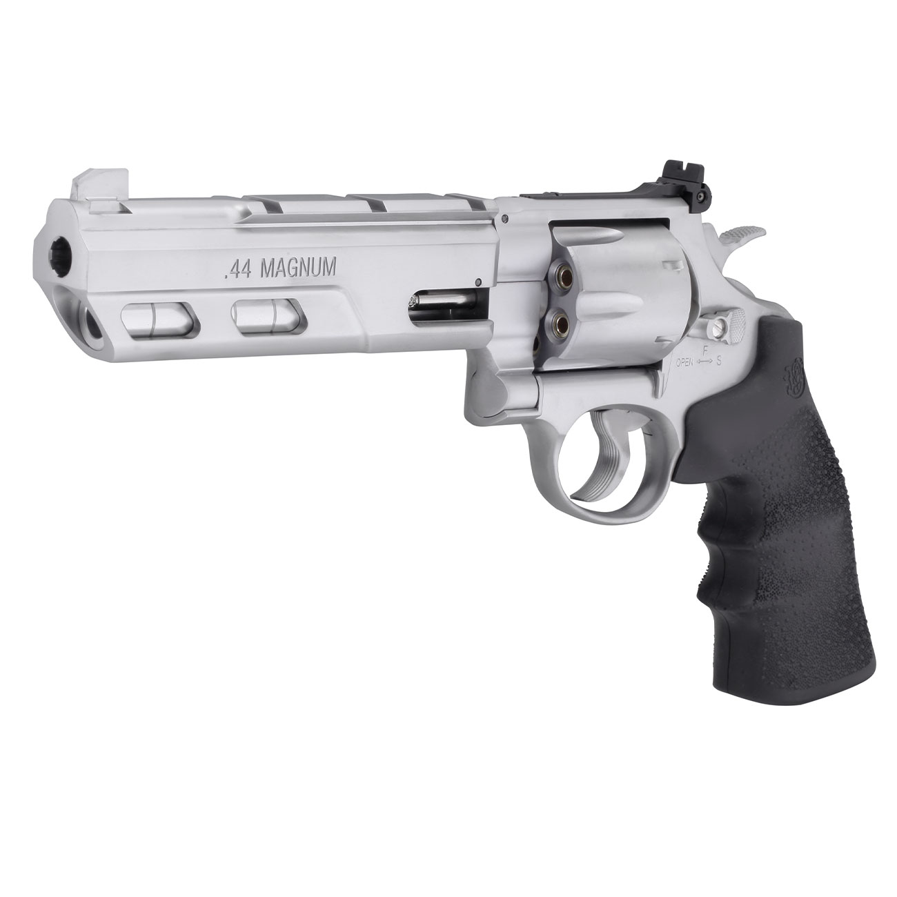 Smith & Wesson 629 Competitor CO2-Revolver 6 Zoll Kal. 4,5mm Stahl-BB silber/schwarz Bild 1