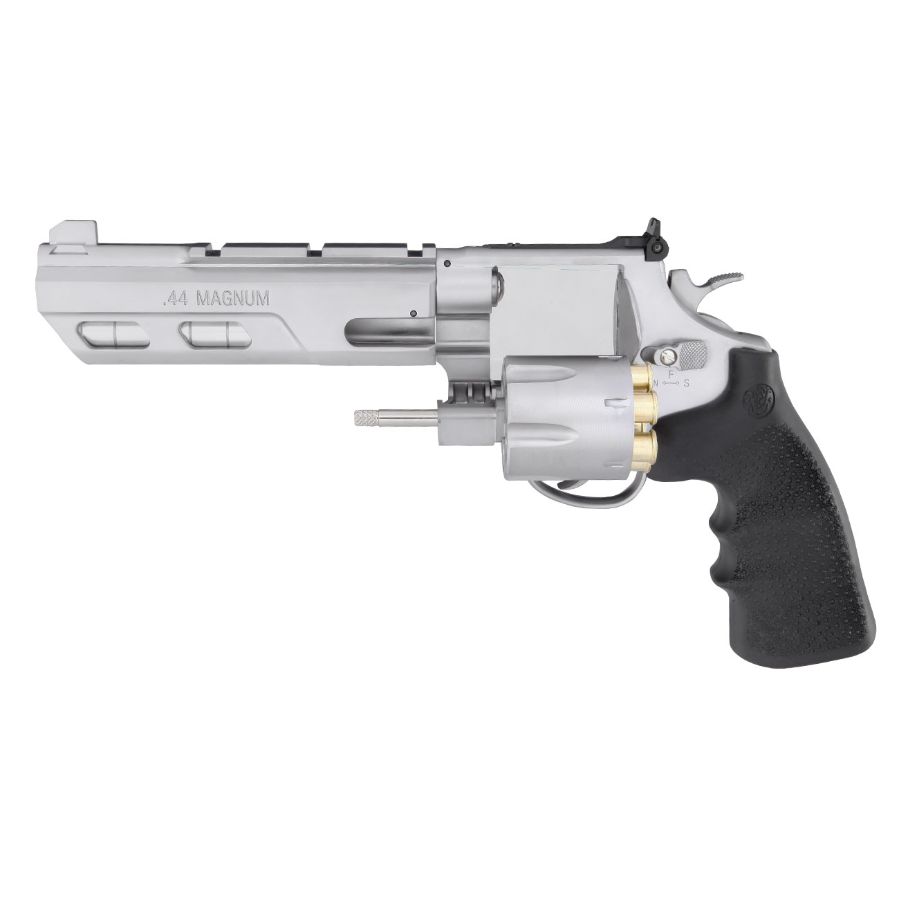 Smith & Wesson 629 Competitor CO2-Revolver 6 Zoll Kal. 4,5mm Stahl-BB silber/schwarz Bild 10