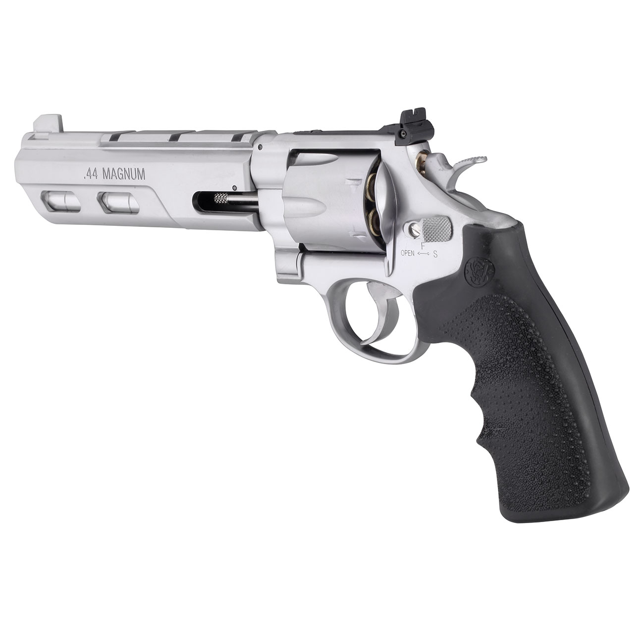 Smith & Wesson 629 Competitor CO2-Revolver 6 Zoll Kal. 4,5mm Stahl-BB silber/schwarz Bild 2