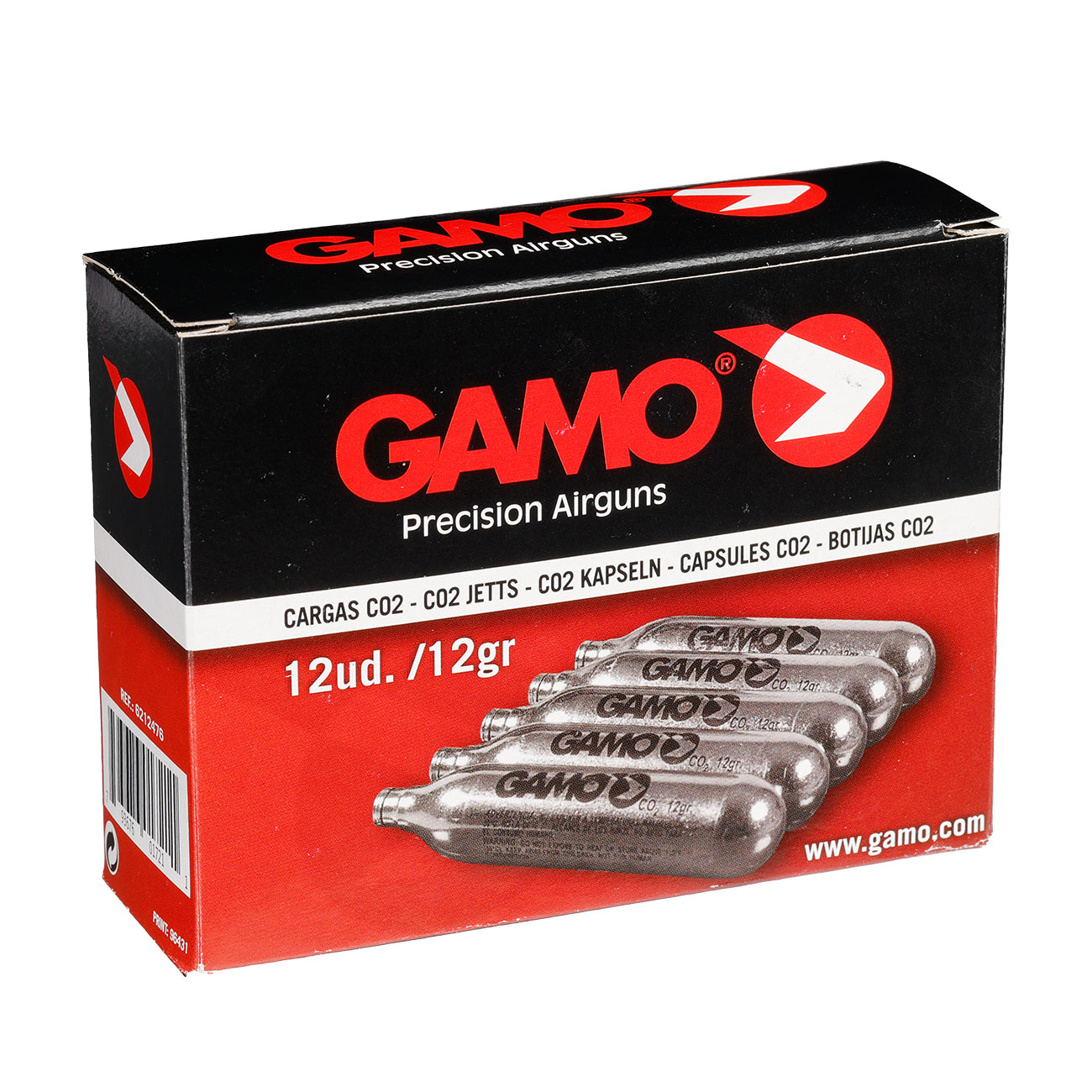 Gamo CO2 Kapseln 12 Stck je 12g