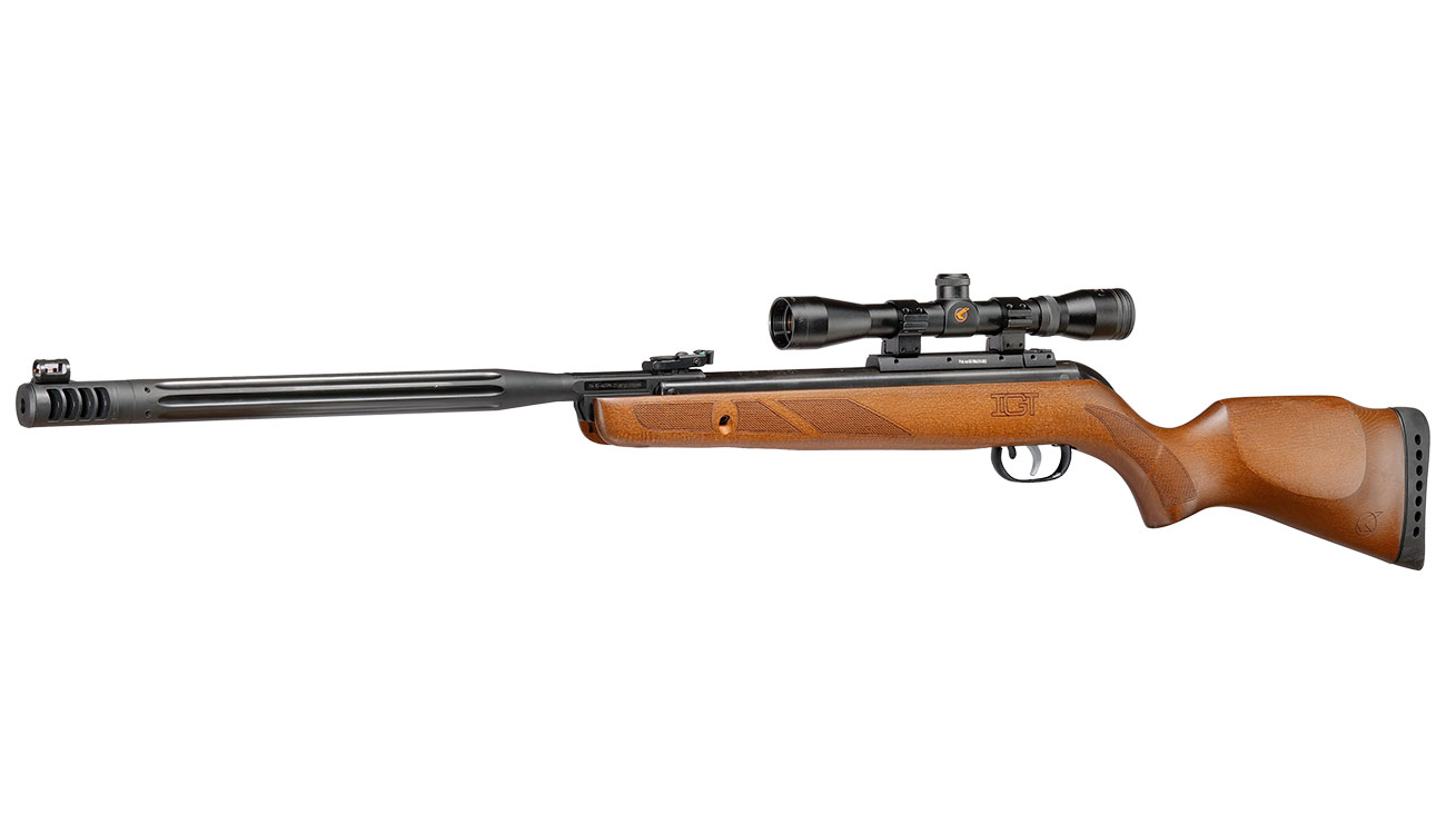 Gamo Hunter Maxxim Luftgewehr Kal. 4,5mm Diabolo Buchenholz inkl. Zielfernrohr WRH 4x32 Bild 1