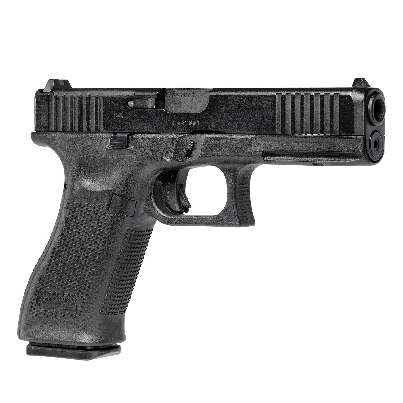 Glock 17 Gen5 MOS CO2 Luftpistole Kal. 4,5mm BB Blowback Metallschlitten schwarz inkl. Red-Dot Adapterplatten Bild 7