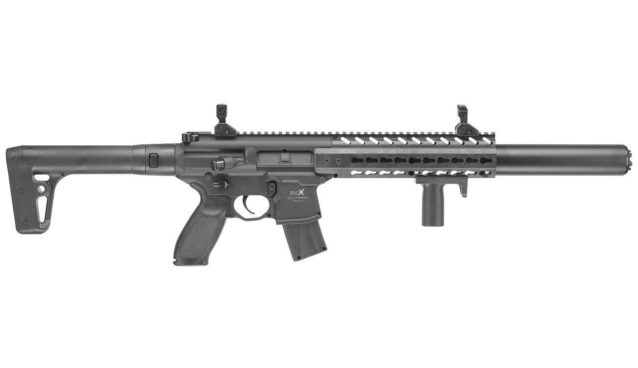 Sig Sauer MCX CO2 Luftgewehr Set 4,5 mm + 5 x 88 g CO2 Kartuschen + 3 Dosen Max Tactical Diabolos Kal. 4,5mm Bild 3