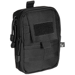 MFH EDC Mehrzwecktasche Molle schwarz 12 x 17 x 6 cm fr Ausrstung