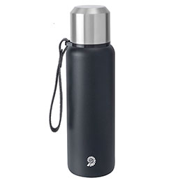 Origin Outdoors Isolierflasche Pure Steel 0,75 Liter schwarz