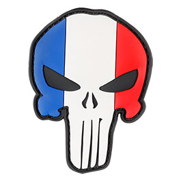 101 INC 3D Rubber Patch mit Klettflche French Punisher fullcolor