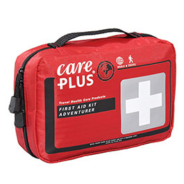 Care Plus First Aid Kit Adventurer rot