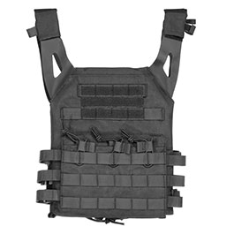 WoSport JPC-Style Plate Carrier Molle-Plattentrger Weste verstellbar schwarz