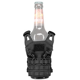 WoSport JPC-Style Mini Plate Carrier / Taktische Modulare Bierweste schwarz